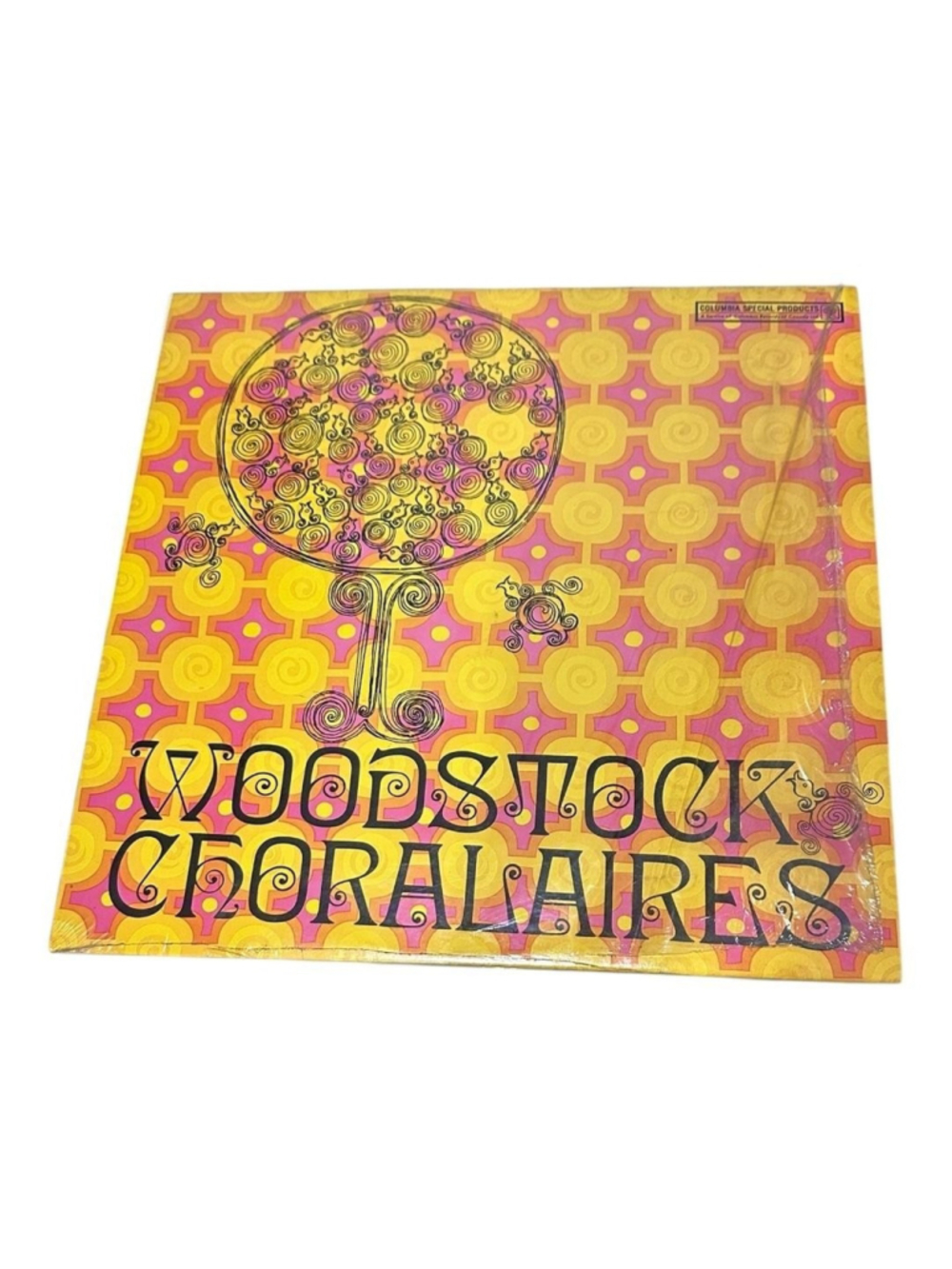 Vintage Res Vinyl LP Woodstock Choralaires Columbia Christian Black Canada